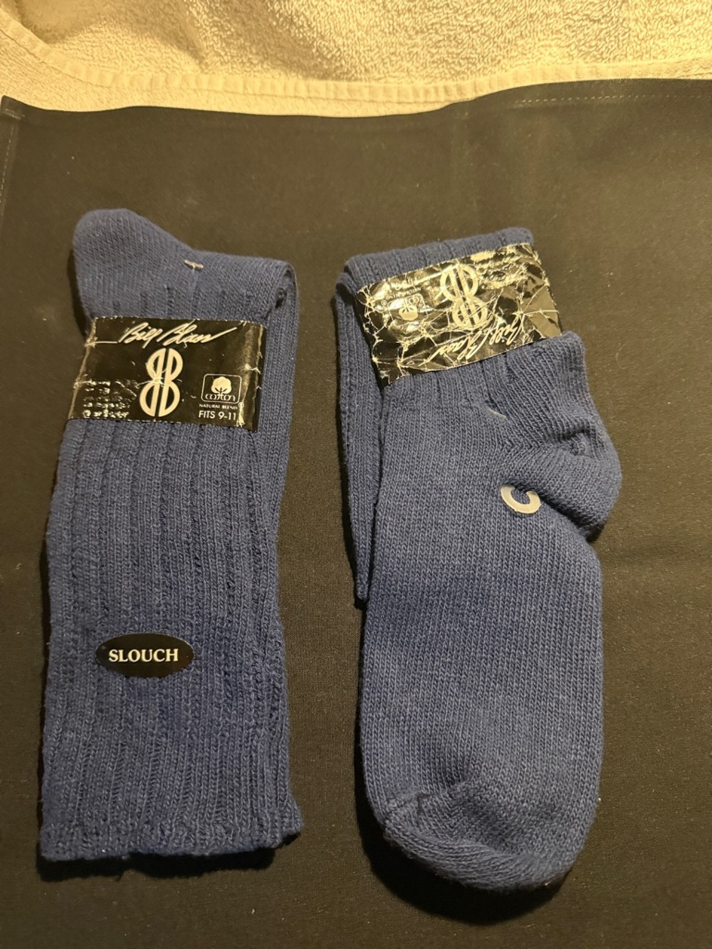bill blass Blue Slouch Crew Socks - 2 pair